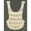 100% cotton crochet lace collar for garment